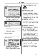 Preview for 11 page of Husqvarna FS7000 DL Operator'S Manual