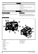 Preview for 2 page of Husqvarna G1300P Operator'S Manual