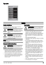 Preview for 5 page of Husqvarna G1300P Operator'S Manual