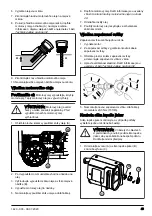 Предварительный просмотр 49 страницы Husqvarna G1300P Operator'S Manual