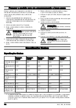 Предварительный просмотр 182 страницы Husqvarna G1300P Operator'S Manual