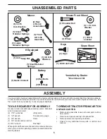 Preview for 5 page of Husqvarna GT54CS Operator'S Manual