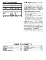 Preview for 4 page of Husqvarna GTH24V54 Operator'S Manual