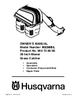 Preview for 1 page of Husqvarna H238SL Owner'S Manual