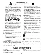 Preview for 3 page of Husqvarna H342SL Owner'S Manual