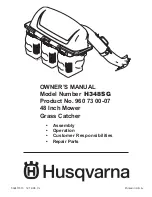 Husqvarna H348SG Owner'S Manual preview