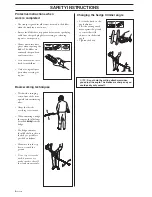 Preview for 6 page of Husqvarna HEDGE TRIMMER ATTACHMENT Operator'S Manual