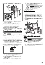 Предварительный просмотр 13 страницы Husqvarna HH 163MP Operator'S Manual