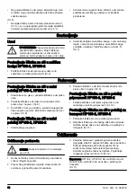 Предварительный просмотр 14 страницы Husqvarna HP100-1 Operator'S Manual