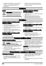 Предварительный просмотр 68 страницы Husqvarna HP100-1 Operator'S Manual