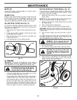 Предварительный просмотр 12 страницы Husqvarna HU600L Owner's Operator'S Manual