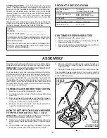 Preview for 4 page of Husqvarna HU725AWD Operator'S Manual