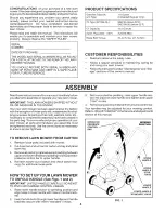 Preview for 4 page of Husqvarna HU725AWDH Operator'S Manual