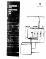 Husqvarna HUSKYLOCK 800 Handbook preview