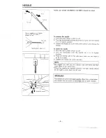 Предварительный просмотр 7 страницы Husqvarna HUSKYLOCK 800 Handbook