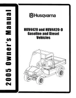 Husqvarna HUV4420 Owner'S Manual preview