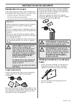 Preview for 49 page of Husqvarna J-handle barrier 536LiLX Operator'S Manual