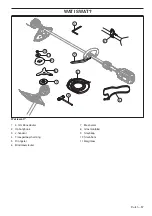 Preview for 57 page of Husqvarna J-handle barrier 536LiLX Operator'S Manual