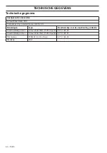 Preview for 64 page of Husqvarna J-handle barrier 536LiLX Operator'S Manual