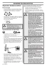 Preview for 68 page of Husqvarna J-handle barrier 536LiLX Operator'S Manual