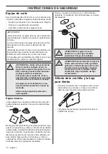 Preview for 76 page of Husqvarna J-handle barrier 536LiLX Operator'S Manual