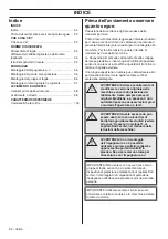 Preview for 92 page of Husqvarna J-handle barrier 536LiLX Operator'S Manual