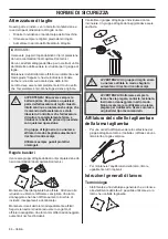 Preview for 94 page of Husqvarna J-handle barrier 536LiLX Operator'S Manual