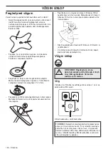 Preview for 134 page of Husqvarna J-handle barrier 536LiLX Operator'S Manual