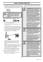 Preview for 149 page of Husqvarna J-handle barrier 536LiLX Operator'S Manual