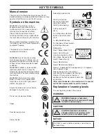 Preview for 2 page of Husqvarna K 1270 Operator'S Manual