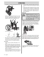 Preview for 20 page of Husqvarna K 1270 Operator'S Manual