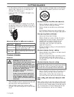 Preview for 10 page of Husqvarna K 3000 Vac Operator'S Manual