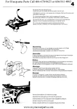 Preview for 14 page of Husqvarna K 40 Workshop Manual