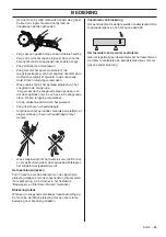 Preview for 85 page of Husqvarna K 4000 Cut-n-Break Operator'S Manual