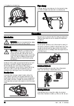 Preview for 14 page of Husqvarna K 7000 Ring Operator'S Manual