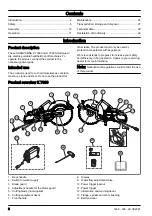 Preview for 2 page of Husqvarna K 7000 Operator'S Manual