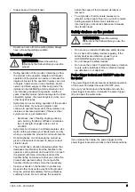 Preview for 9 page of Husqvarna K 7000 Operator'S Manual