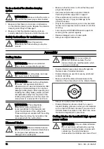 Preview for 12 page of Husqvarna K 7000 Operator'S Manual