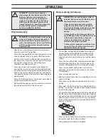 Preview for 16 page of Husqvarna K 760 OilGuard Operator'S Manual