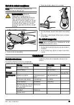 Preview for 59 page of Husqvarna K 770 Dry Cut Operator'S Manual