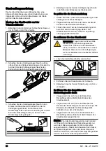 Preview for 86 page of Husqvarna K 770 Dry Cut Operator'S Manual