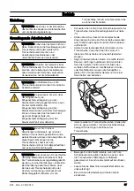 Preview for 87 page of Husqvarna K 770 Dry Cut Operator'S Manual