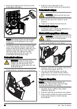 Preview for 98 page of Husqvarna K 770 Dry Cut Operator'S Manual