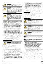 Preview for 117 page of Husqvarna K 770 Dry Cut Operator'S Manual