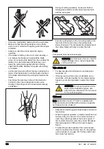 Preview for 122 page of Husqvarna K 770 Dry Cut Operator'S Manual