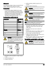 Preview for 123 page of Husqvarna K 770 Dry Cut Operator'S Manual