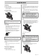 Preview for 21 page of Husqvarna K 970 Chain Operator'S Manual