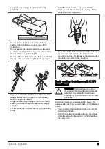 Предварительный просмотр 21 страницы Husqvarna K 970 III, K 970 III Rescue, K 970 SmartGuard Operator'S Manual