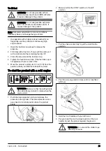 Предварительный просмотр 23 страницы Husqvarna K 970 III, K 970 III Rescue, K 970 SmartGuard Operator'S Manual