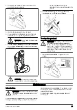 Предварительный просмотр 25 страницы Husqvarna K 970 III, K 970 III Rescue, K 970 SmartGuard Operator'S Manual